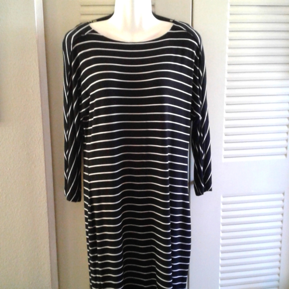 Super Comfy Calvin Klein 3/4 Sleeve Jeresy Style Dress